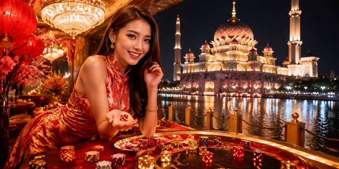 Permainan dadu kasino gaya Melayu di Putrajaya